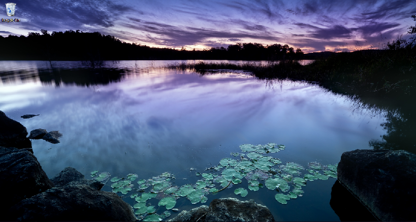 Purple Nature Windows 8 Theme