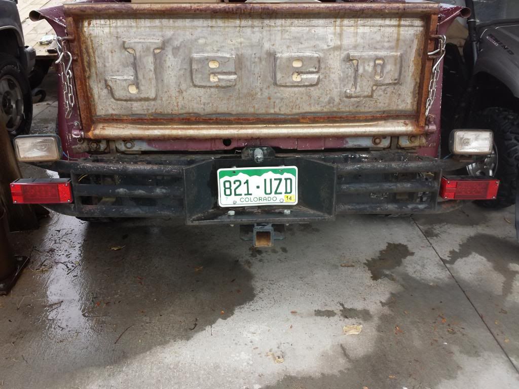 Rear Willys bumper ideas needed Old Willys Forum