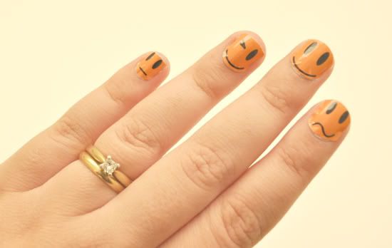 The ASOS NAIL ROCK Designer Nail Wraps are basically stickers that you apply