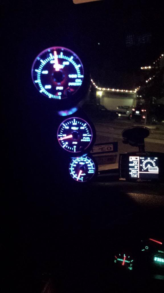 Review/Install of Fuel, Oil, Egt GlowShift Gauges Dodge Cummins