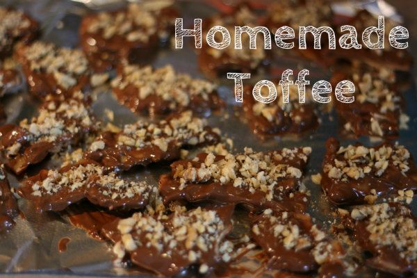 homemade toffee