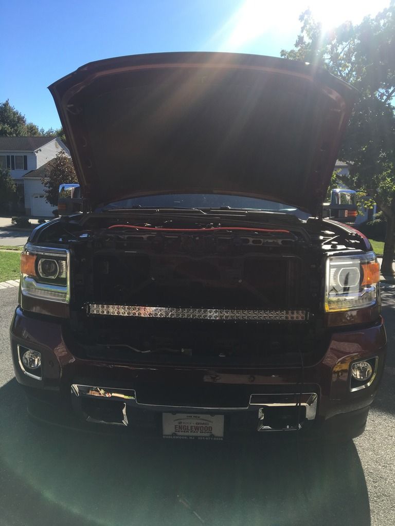40" LED Light Bar Install Chevy and GMC Duramax Diesel Forum
