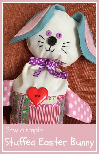 make a stuffed bunny