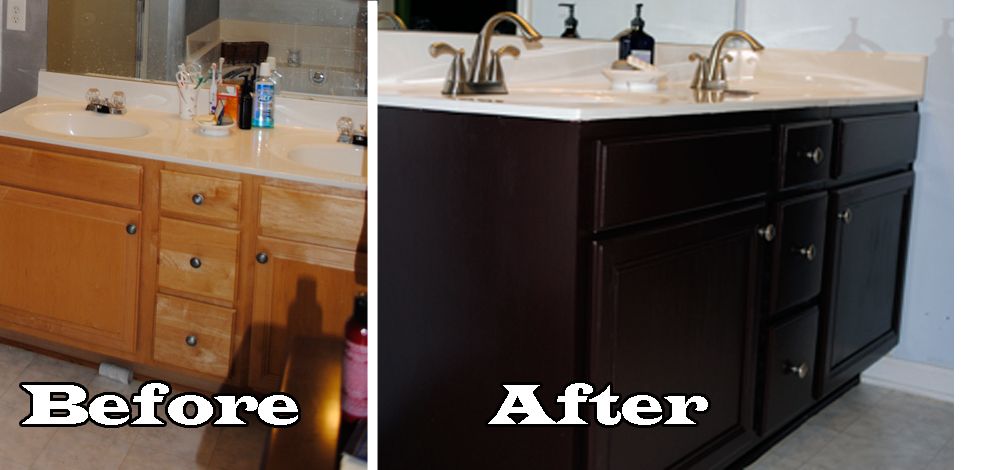 Paint Your Bathroom Cabinets