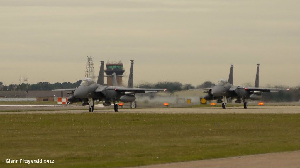 RAF Lakenheath visit 20/9/12 With Bountyhunter & salndave FighterControl