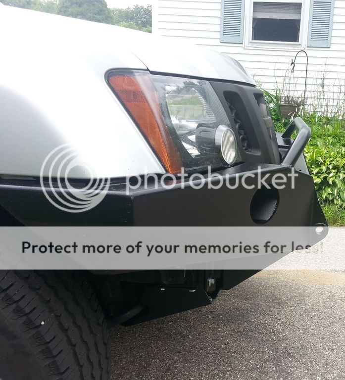 Hefty ALUMINUM Front Bumper Installed | Second Generation Nissan Xterra ...