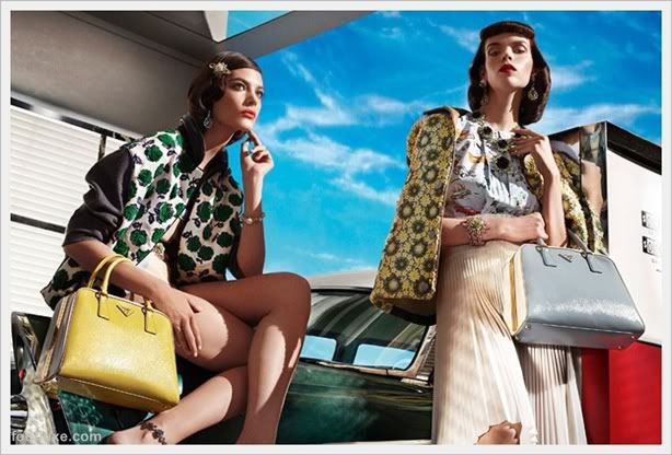 Prada Spring Summer 2012 Ad Campaign Prada Spring Summer 2012 Ad Campaign